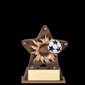 Soccer Super Starburst Trophy (D-RS18)