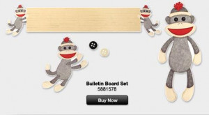 sock monkey classrooms | ... sock monkey makeover this classroom theme ...