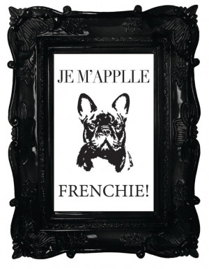 PRINTABLE Quote art // french bulldog by MyLittlestPrintShop, $5.00