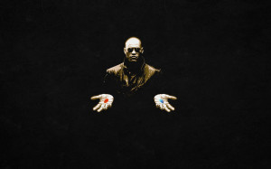 The Matrix - Red or Blue Pill Wallpaper for Phones and Tablets