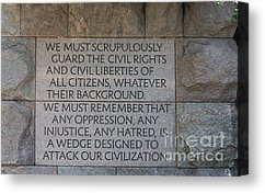 Famous Sayings Canvas Prints - Guard The Civil Rights Canvas Print by ...