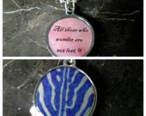 sided pendant, quote 