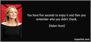 More Helen Hunt Quotes