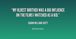 My oldest brother was a big influence on the films I watched as a kid ...