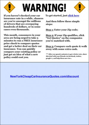 New York Auto Insurance | These Insurers Allow Many Drivers To Slash ...