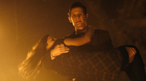 Matt Smith and Jenna-Louise Coleman in 'The Name of the Doctor'