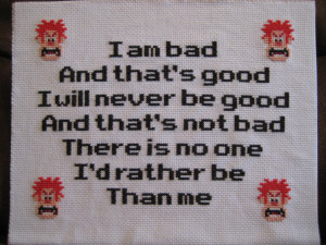 Wreck-It Ralph Bad Guy Affirmation