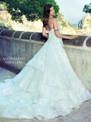 alessandro angelozzi couture abiti da sposa 2014 elisabetta canalis