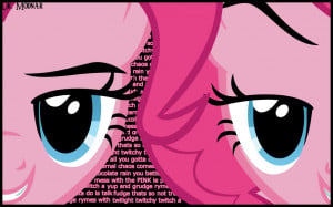 Pinkie Pie Quotes Wallpaper by DrModnar
