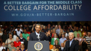 PHOTO: U.S. President Barack Obama speaks at an event at Lackawanna ...