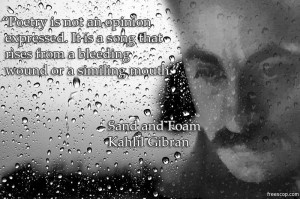 Read more > √ Kahlil Gibran Quotes