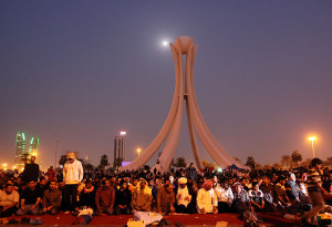hasan jamali ap bahraini anti government protesters pray together at