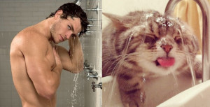 sexy-man-and-cat