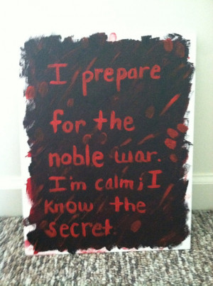 ... Back > Gallery For > Tate Langdon Quotes I Prepare For The Noble War