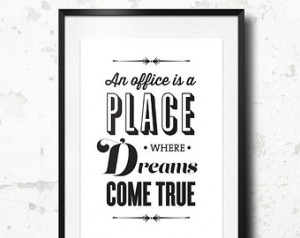 Print, The Office Quote, TV Quote, Michael Scott, The Office TV ...