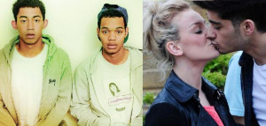 Rizzle Kicks Perrie Edwards...