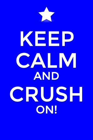 Keep calm, candy crush...of course I think I get a bit too irritated ...