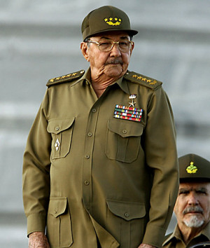 ... the latter announced his resignation as president of Cuba raul castro