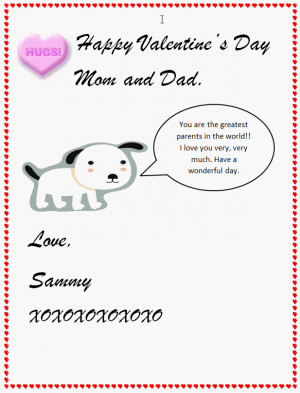 valentines poems for mom and dad