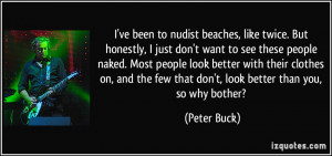 More Peter Buck Quotes
