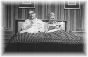 Eric and Ernie in Bed (can't remote link)