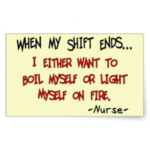 Hilarious Nurse Sayings Stickers