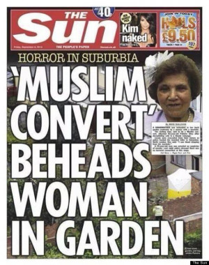 ... Slammed For 'Deliberately Inflammatory' Front Page On London Beheading