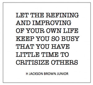 Do you ever find yourself caught in the grasp of criticism?