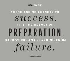 ... Preparing Quotes, Secret To Success, Colin Powell, Quotes Life, Quotes