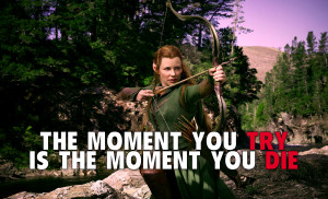 Tauriel from the hobbit movie cinema quote HD Wallpaper