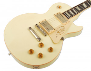 Custom Shop E Gitarren Les Paul Standard 1958 Classic White VOS