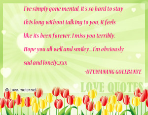 Well Miss You Quotes