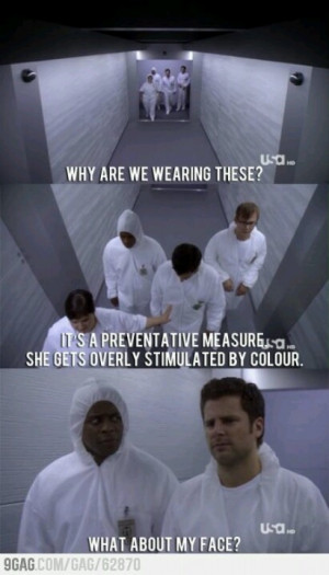 Psych: What about my face?
