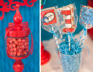 Dr. Seuss Thing 1 and Thing 2 Birthday Party for Twins