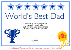 ... certificate certificates and cards for worlds best dad certificate
