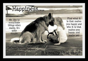 Having a pet is happiness