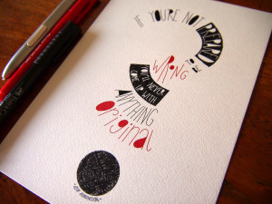 Quote from Sir Ken Robinson's witty and clever TED talk 