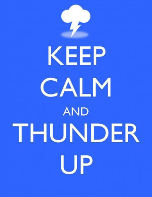 Thunder Up.. For all of us in OKC