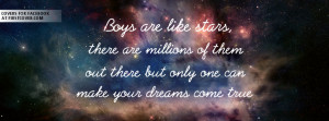 boys are like stars , quote , quotes , covers , stars