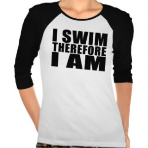 Swimming Shirt Quote