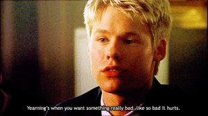 9th at 10PM / tagged: Queer as Folk . brian kinney . i know this quote ...