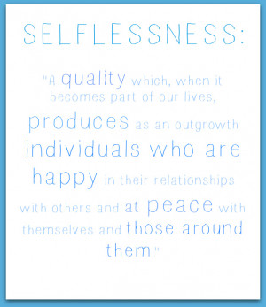 selflessness quote