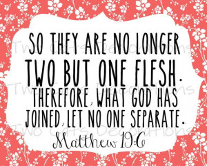 Marriage Wedding Bible Verses Love Scripture Matthew 19 6, 1 Peter 4 8 ...