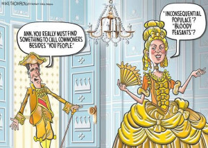 Ann Romney is frequently compared to Marie Antoinette ...