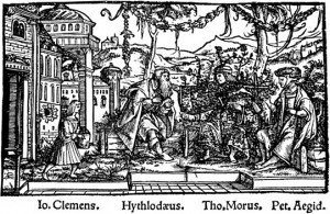 woodcut from the 1516 edition of utopia excerpt from utopia