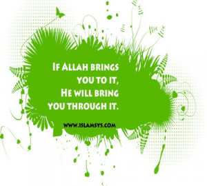 ... Quotes About Life . Muslim Quote . Muslim Quotes of Encouragement