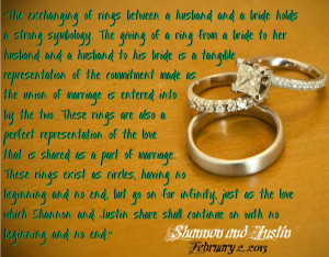 Ring Ceremony Quotes