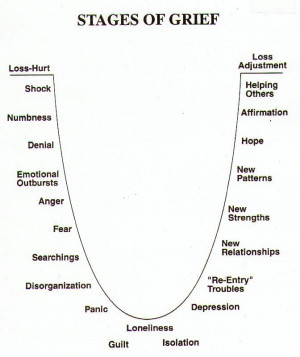 Stages of Grief - Writing resource: Stages Of Grief, Staging Of Grief ...
