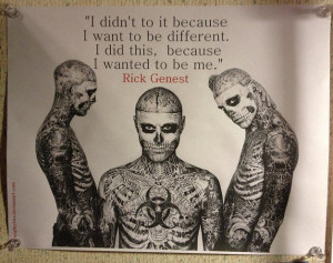 Zombie Quotes And Sayings Zombie boy quote. via amanda