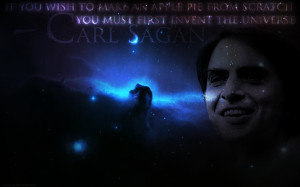 Carl Sagan - The Apple Pie by zaborack